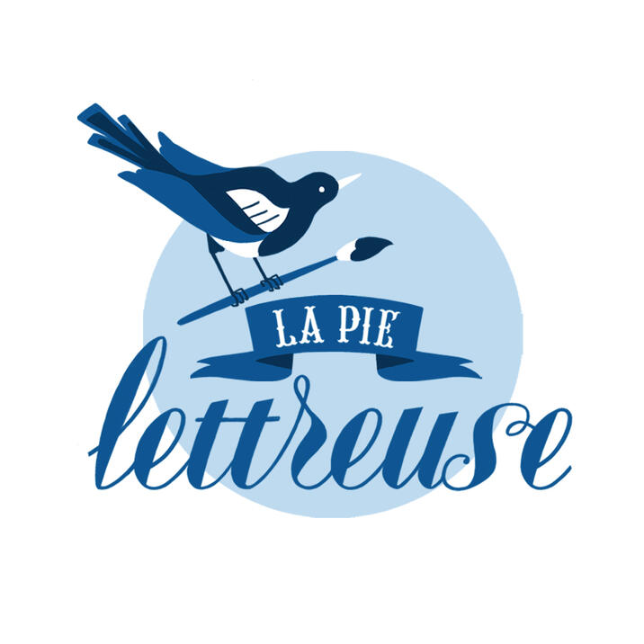 Logo La Pie Lettreuse - Peintre en lettres Limoges